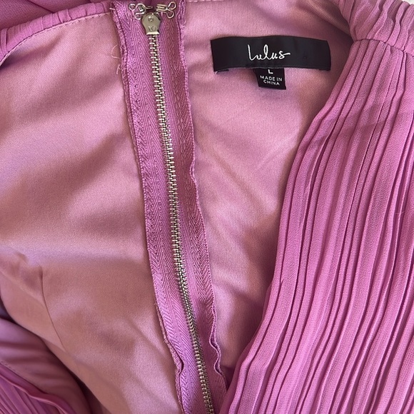 NWOT Vivid Imagination Lilac Cutout Maxi Dress - Picture 9 of 9